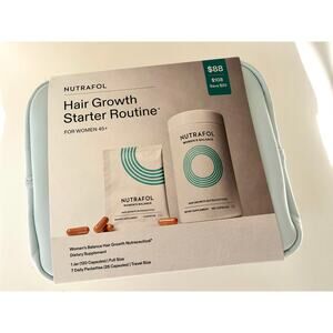 Nutrafol Women Balance Hair Growth Starter Routine Supplement Gift Set Exp 2027